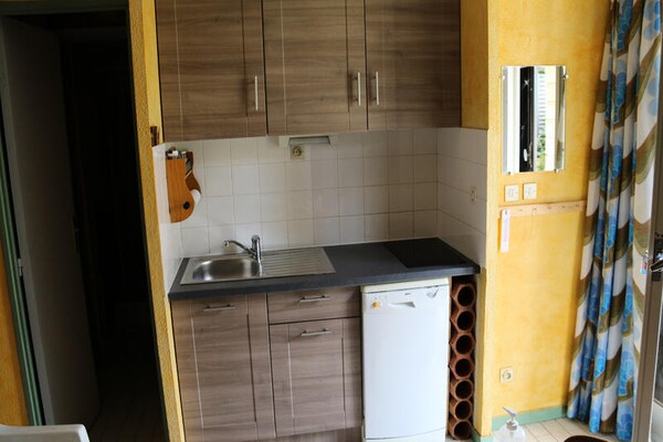 Naturistisch appartement met terras op het westen in Port Venus, Cap d'Agde - thumbnail 2
