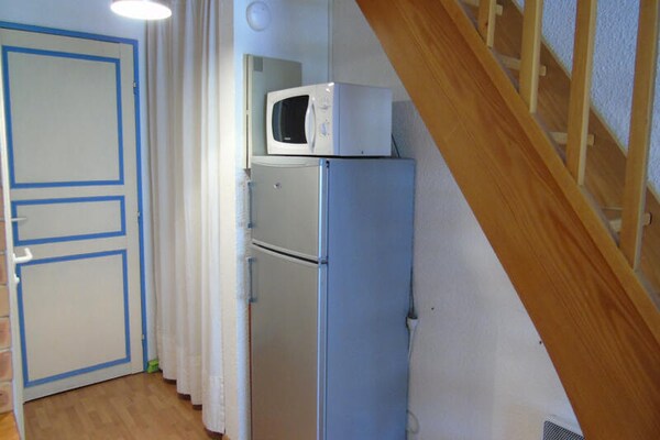 Knus mezzanine-appartement op 20 meter van de piste in Valfréjus - thumbnail 6