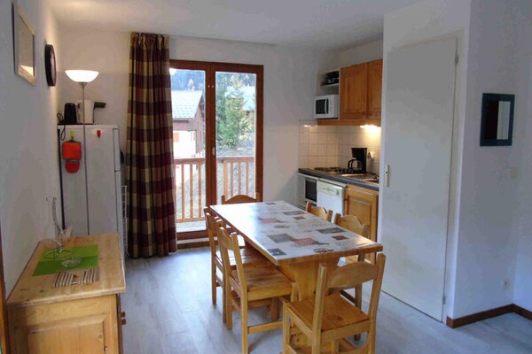 Knus appartement voor 6 personen in Valfréjus, 200m van de piste - thumbnail 1