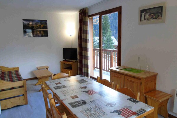 Knus appartement voor 6 personen in Valfréjus, 200m van de piste - thumbnail 4