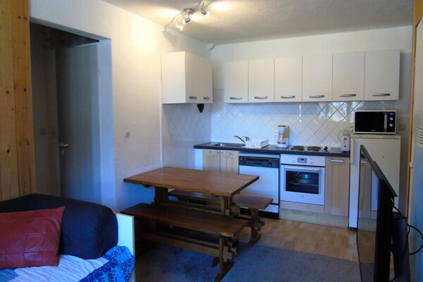 Appartement 6p in Valfréjus, direct naast de gondellift - thumbnail 1