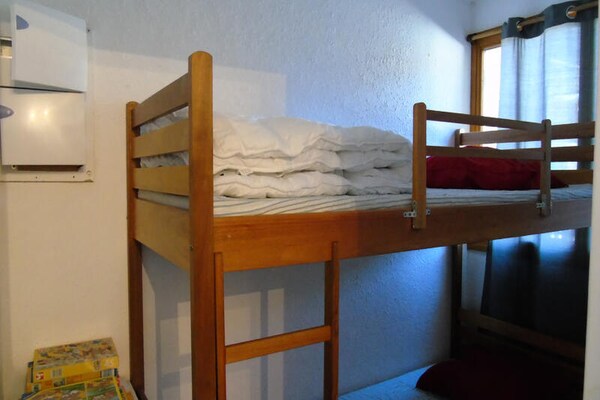 Appartement 6p in Valfréjus, direct naast de gondellift - thumbnail 6