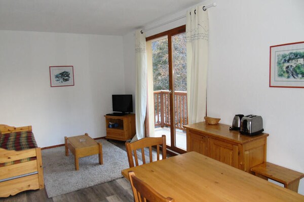 Appartement 6p met balkons op 200m van de piste in Valfréjus - thumbnail 3