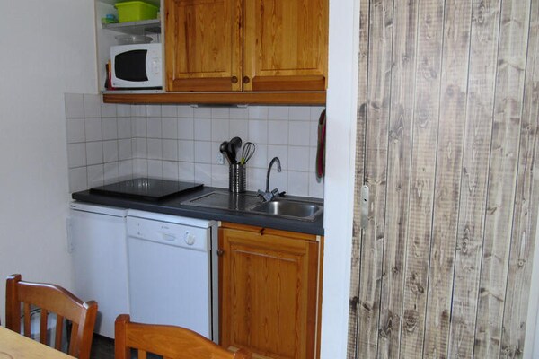 Appartement 6p met balkons op 200m van de piste in Valfréjus - thumbnail 5