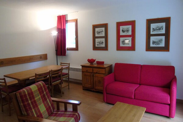 Knus appartement voor 6 personen in Valfréjus, op 200m van de skilift - thumbnail 2