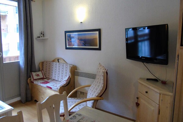 Knus appartement op 50m van de piste in Valfréjus - thumbnail 4