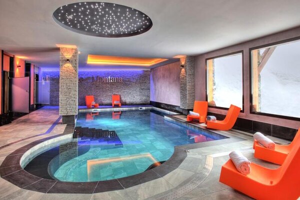 Luxueus 6-persoonsappartement in Val Thorens met ski-in/ski-out en wellness - thumbnail 1
