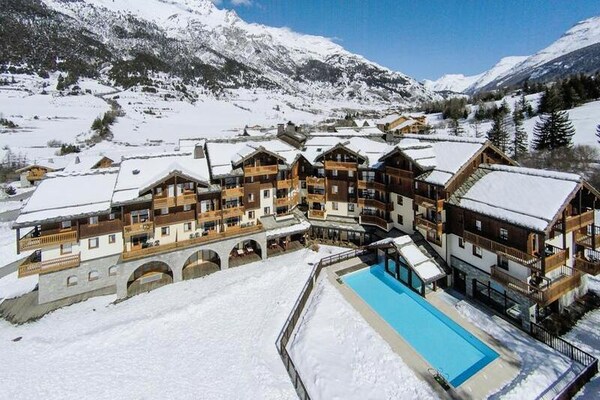 Authentiek Alpenappartement aan de voet van de pistes in Lanslebourg - thumbnail 5