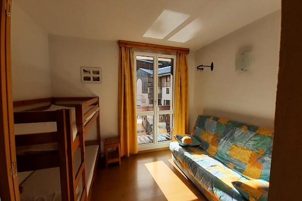 Authentiek 6-persoons appartement op 50m van de gondellift in Valfréjus - thumbnail 6