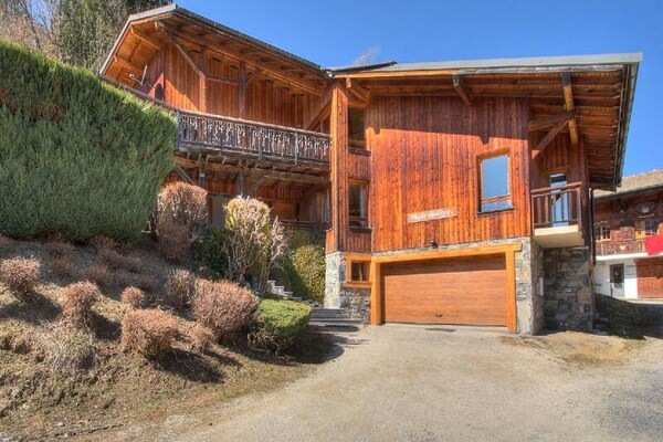 Chalet Le Meleze: Luxe familiechalet met sauna in Morzine, 12 pers., 280m² - thumbnail 1