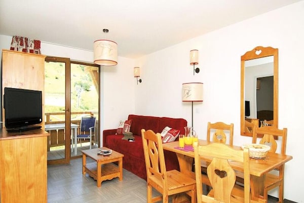 Appartement in Vars met uitzicht op de piste en zwembad - thumbnail 5