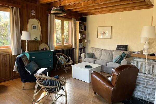 Vrijstaand chalet met Mont Blanc uitzicht voor 7 personen bij Saint-Gervais - thumbnail 6