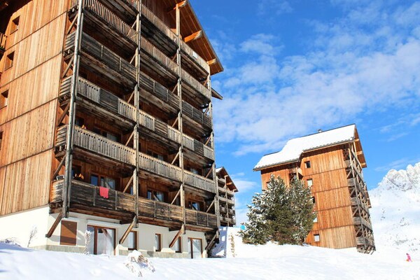 Authentiek chalet-appartement voor 6 personen bij de pistes in Le Dévoluy - thumbnail 1