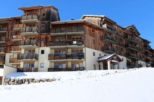 Résidence Les Chaumettes: 6-persoons appartement met uitzicht op Pic de Bure - thumbnail 3