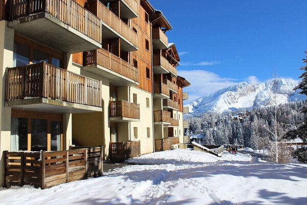 Appartement 6p met balkon op 100m van de piste in Superdévoluy - thumbnail 4