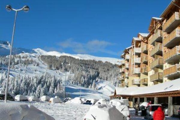 Appartement 6p in Le Dévoluy, direct aan de piste met balkon op zuiden - thumbnail 4
