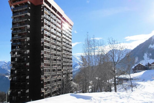 Ski-in/ski-out appartement met zwembad en haard in Villarembert - thumbnail 1