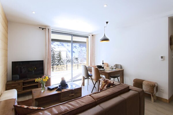 Appartement 43m² met gletsjerzicht en terras in Venosc, vlakbij skipiste - thumbnail 3