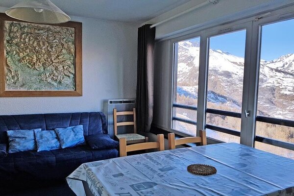 Knus appartement voor 5 personen in PUY ST VINCENT met uitzicht op de Alpen - thumbnail 2