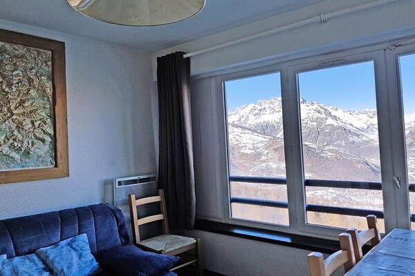 Knus appartement voor 5 personen in PUY ST VINCENT met uitzicht op de Alpen - thumbnail 3