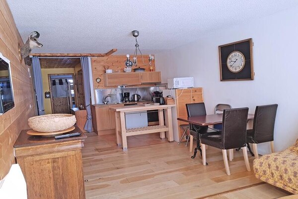 Appartement 5p met ski-in/ski-out in Puy Saint Vincent, Franse Alpen - thumbnail 3