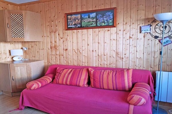 Knus appartement op de berg in Puy St Vincent, vlakbij de piste - thumbnail 4