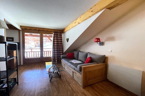 Duplex appartement direct aan de piste in Puy Saint Vincent 1800 - thumbnail 2