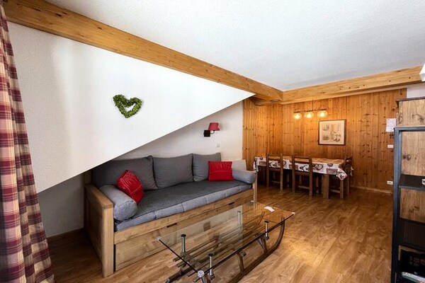 Duplex appartement direct aan de piste in Puy Saint Vincent 1800 - thumbnail 3