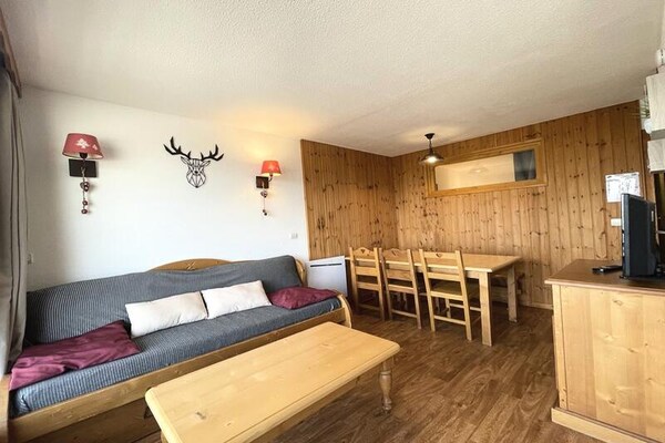 Appartement 6 pers. met balkon, zwembad & sauna in Puy Saint Vincent 1800 - thumbnail 2