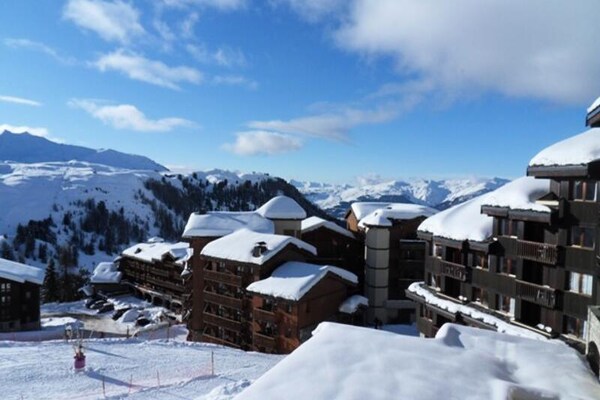 Luxe appartement Résidence Le Centaure in Belle Plagne, ski-in/ski-out - thumbnail 2