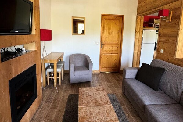 Appartement 6p in Belle Plagne met balkon, zwembad & wellness - thumbnail 6