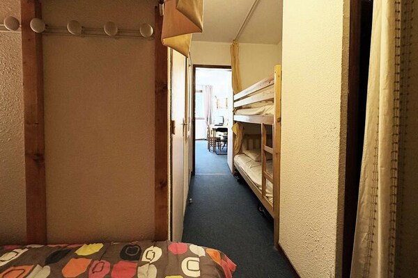 Knus studio-appartement voor 6 aan de voet van de pistes in Les Orres - thumbnail 6