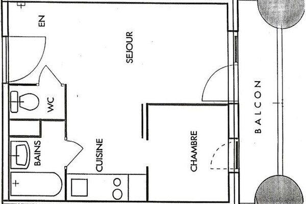 Knus appartement in Plagne Soleil met ski-in/ski-out en zuidwestbalkon - thumbnail 2