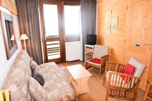 Appartement met Mont Blanc-uitzicht in Plagne Centre, 5 pers., ski-in/ski-out - thumbnail 3