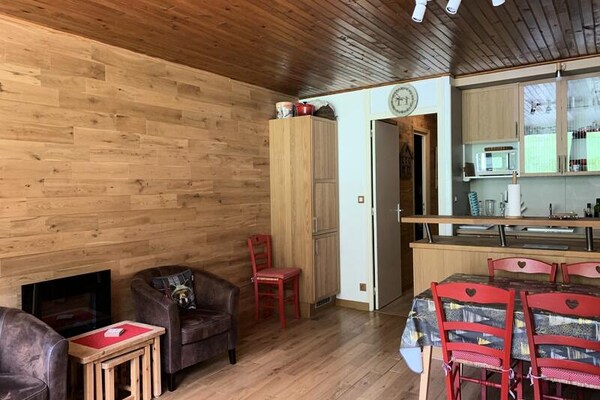 Zonnig appartement aan de piste in Pra-Loup 1600 voor 6 personen - thumbnail 1