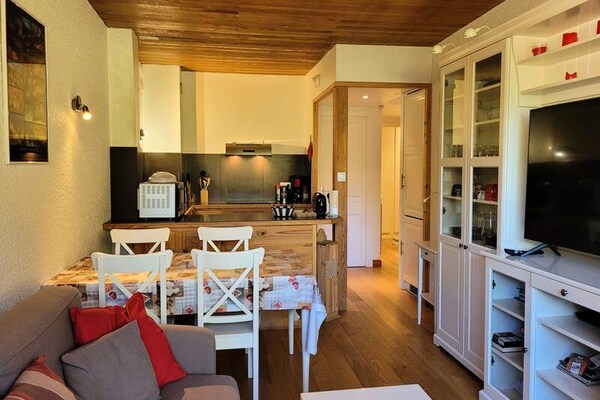 Licht appartement met balkon en bergzicht in Pra-Loup 1600 - thumbnail 2