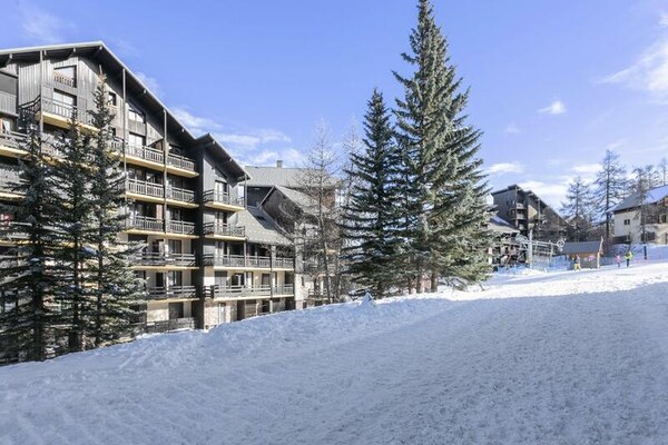 Appartement 4p met balkon op zuiden, direct aan de piste in Risoul - thumbnail 4