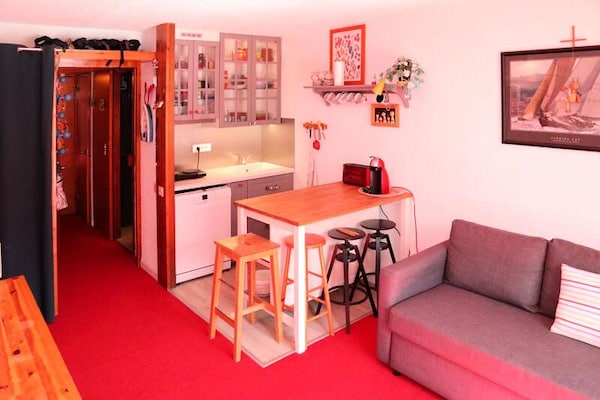 Knus appartement in Les Orres bij Résidence Les Tavaillons - thumbnail 4