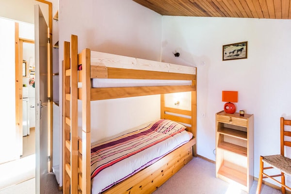 Knus appartement op 2 minuten van de piste in Montchavin, La Plagne - thumbnail 5