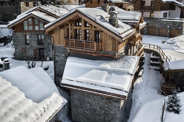 Authentiek Chalet La Ferme 1779 in Saint Martin, vlakbij de piste - thumbnail 5