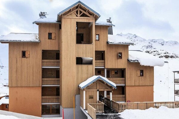 Zonovergoten appartement op 50m van de piste in Val Thorens - thumbnail 5