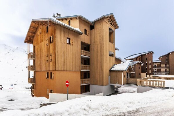 Zonovergoten appartement op 50m van de piste in Val Thorens - thumbnail 6