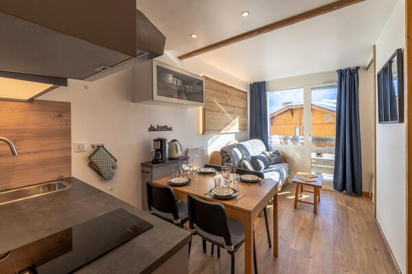 Ski-in, ski-out appartement in Val Thorens voor 4 personen - thumbnail 6