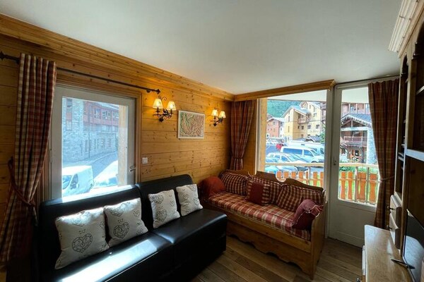 Knus appartement in Tignes le Lac, direct bij de piste - thumbnail 3