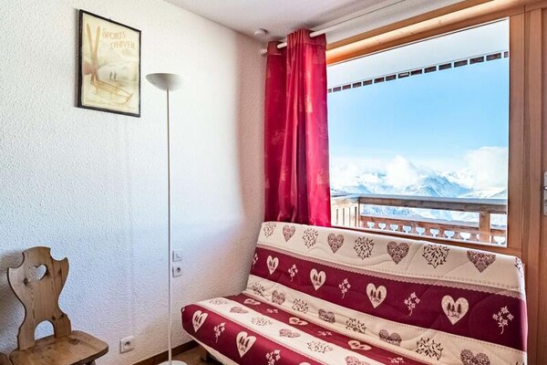Knusse studio aan de piste in Plagne Villages voor 2 personen - thumbnail 3