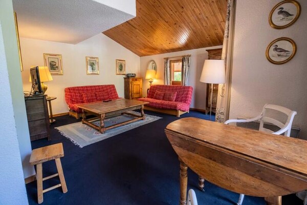 Triplex appartement op de piste in Méribel Mottaret voor 8 personen - thumbnail 3