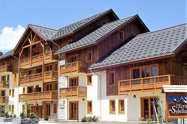 Appartement 6 pers. met zwembad & sauna vlakbij de pistes in La Toussuire - thumbnail 5