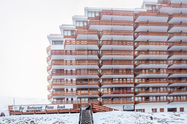 Appartement 6p met balkon, vlakbij de pistes in La Mongie - thumbnail 1