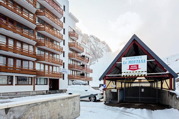 Appartement 6p met balkon, vlakbij de pistes in La Mongie - thumbnail 3