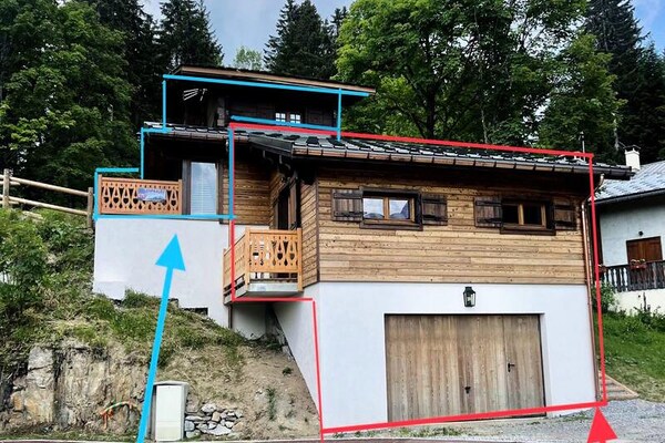 Gerenoveerd chalet-appartement met Alpenzicht in Crest-Voland - thumbnail 5